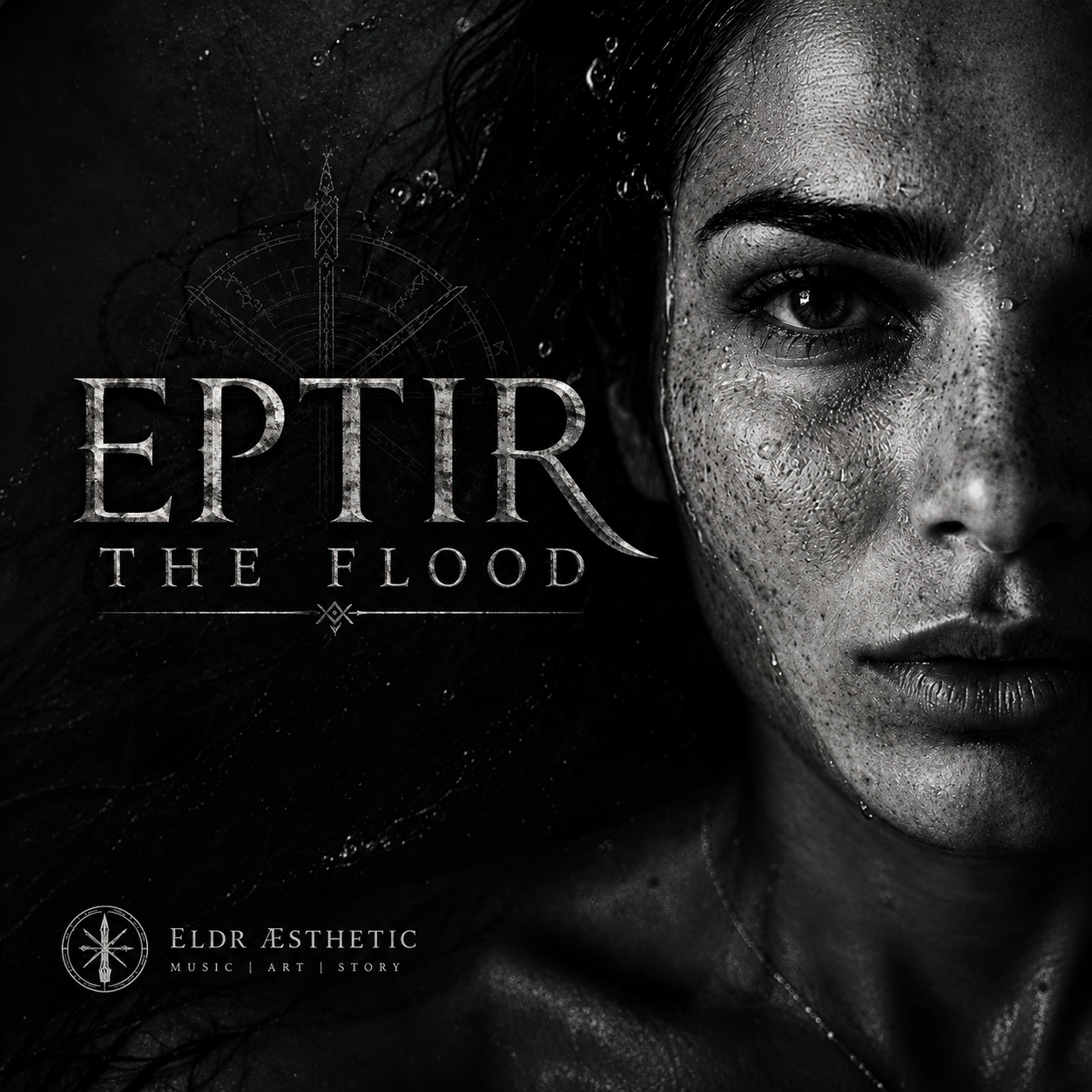 EPTIR THE FLOOD album cover by Sunny ELDR